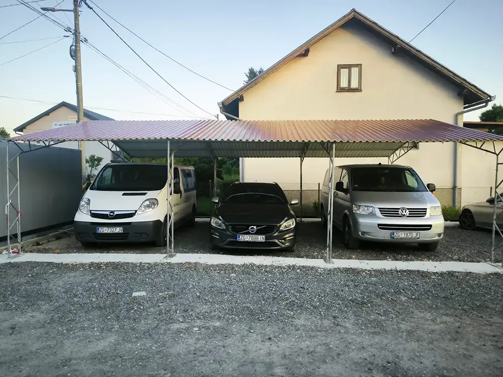 Natkriveni Parking Aerodrom Zagreb